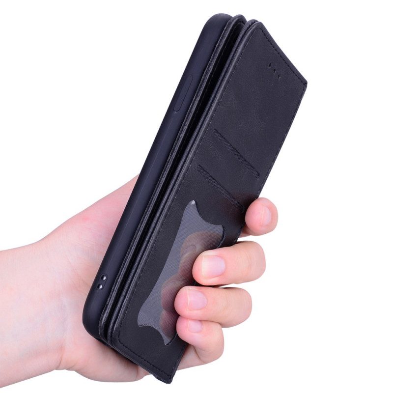 Folio Cover Xiaomi 11T / 11T Pro Custodia in pelle Effetto Pelle Business Bitexture