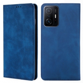 Folio Cover Xiaomi 11T / 11T Pro Custodia in pelle Tocco Di Pelle