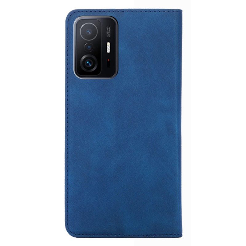 Folio Cover Xiaomi 11T / 11T Pro Custodia in pelle Tocco Di Pelle