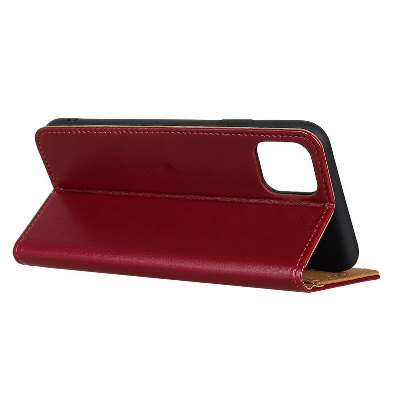 Custodia in pelle Samsung Galaxy Note 10 Lite Effetto Pelle Tricolore