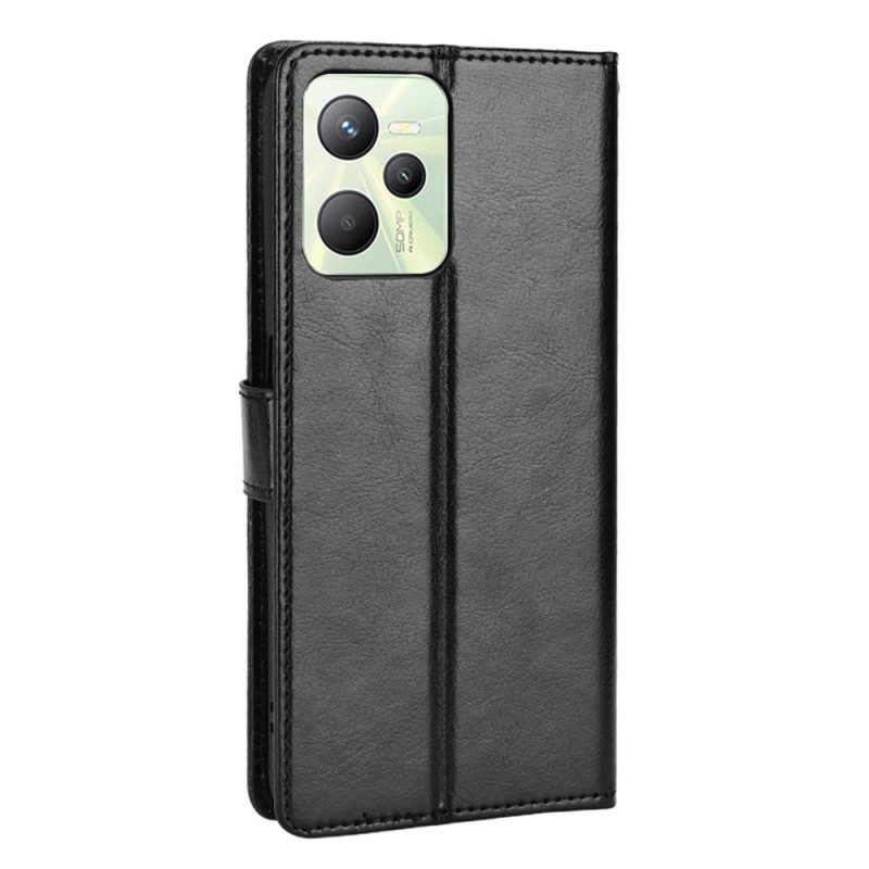 Custodia in pelle Realme C35 Classico Appariscente
