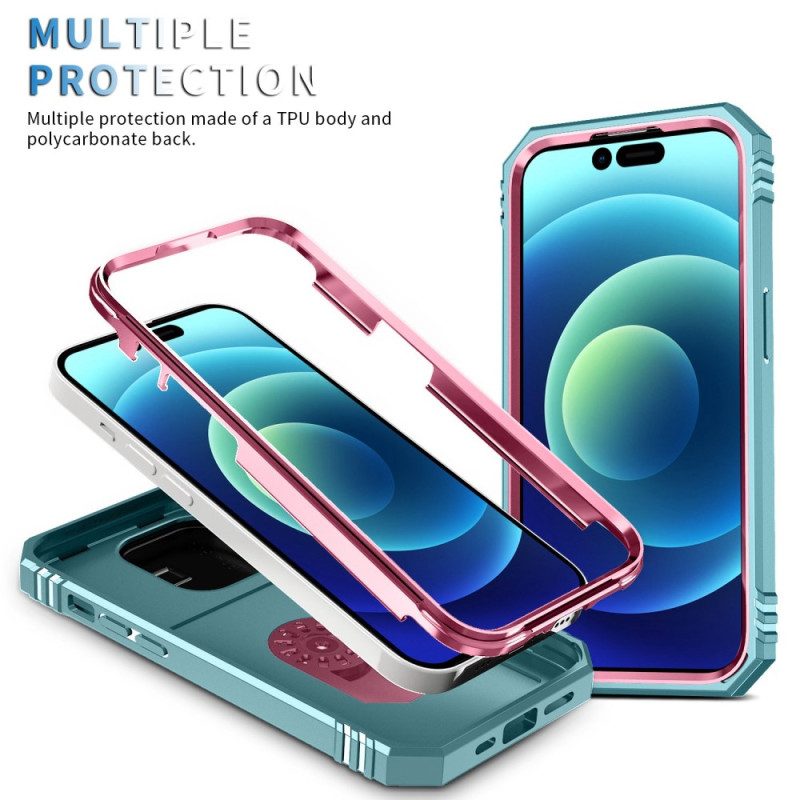 Cover iPhone 14 Pro Bicolore Multifunzionale Ultra Resistente