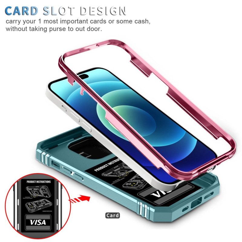 Cover iPhone 14 Pro Bicolore Multifunzionale Ultra Resistente