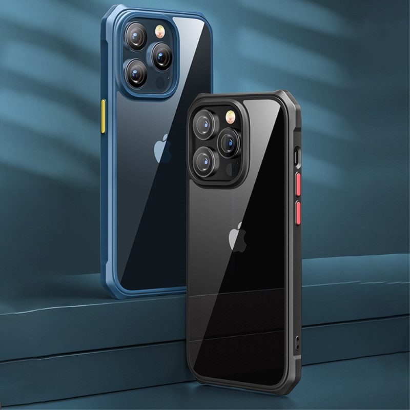 Cover iPhone 14 Pro Bottoni Colorati Ibridi