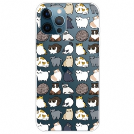 Cover iPhone 14 Pro Chat Multiple Senza Soluzione Di Continuità
