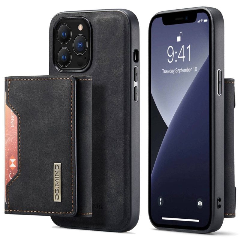 Cover iPhone 14 Pro Dg.ming Porta Carte Staccabile