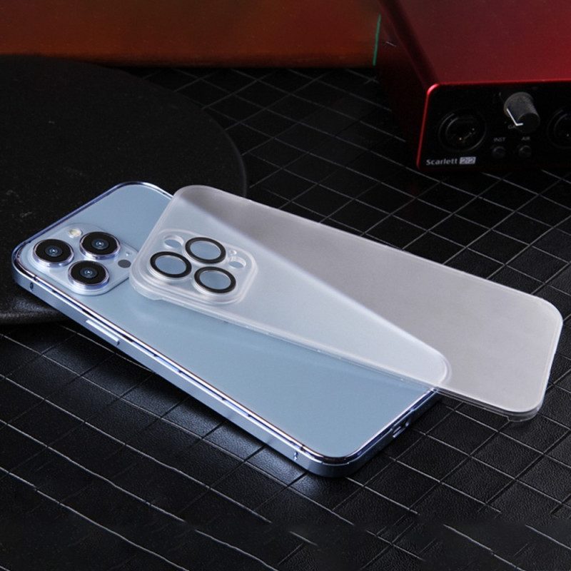 Cover iPhone 14 Pro Effetto Metallo Satinato
