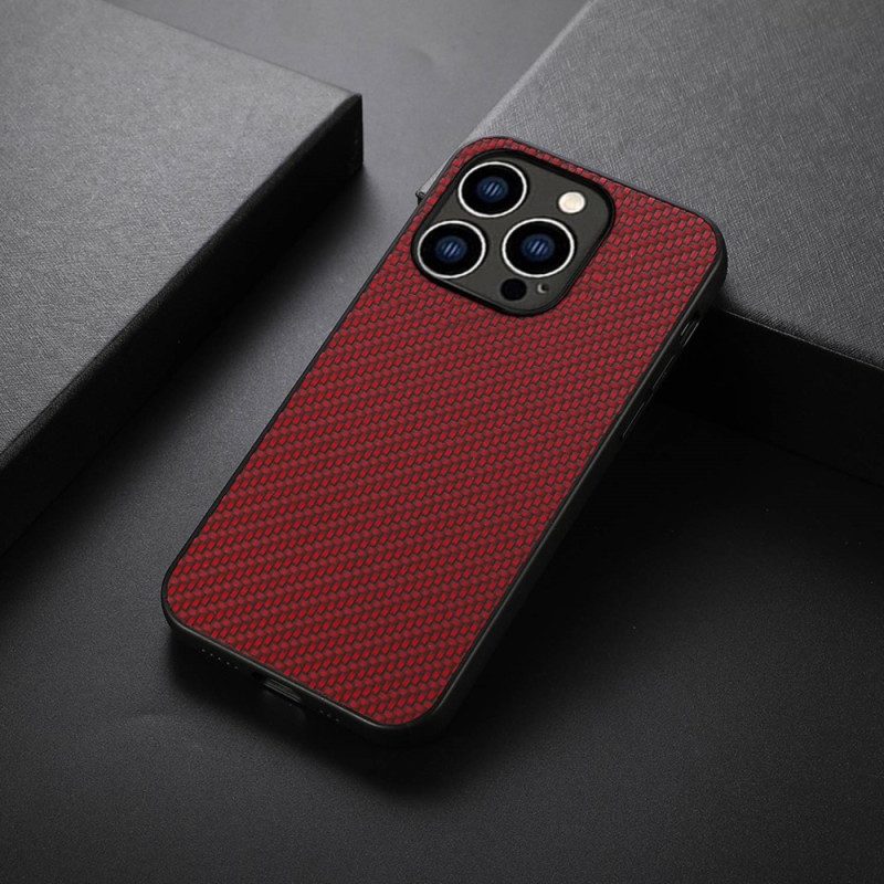 Cover iPhone 14 Pro Fibra Di Carbonio Premium