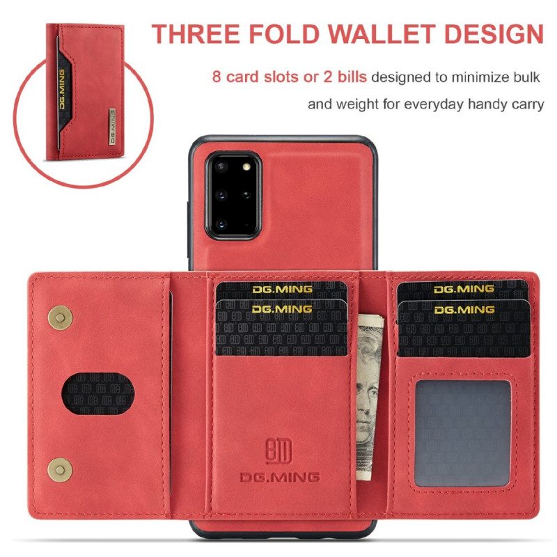 Cover Samsung Galaxy S20 Plus / S20 Plus 5G Dg.ming Porta Carte Staccabile