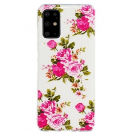 Cover Samsung Galaxy S20 Plus / S20 Plus 5G Fiori Fluorescenti