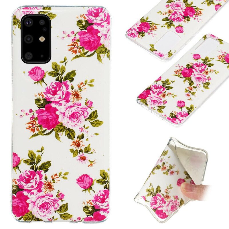 Cover Samsung Galaxy S20 Plus / S20 Plus 5G Fiori Fluorescenti