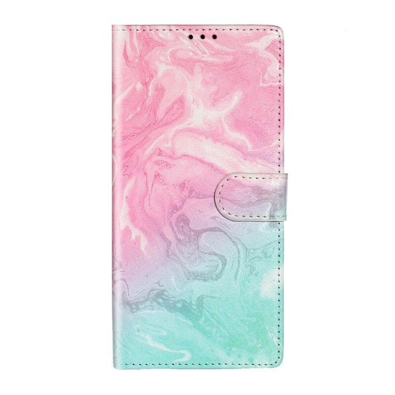 Custodia A Portafoglio Samsung Galaxy S20 Plus / S20 Plus 5G Marmo Di Design