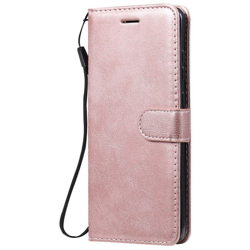 Custodia in pelle Samsung Galaxy S20 Plus / S20 Plus 5G Cinturino Effetto Pelle