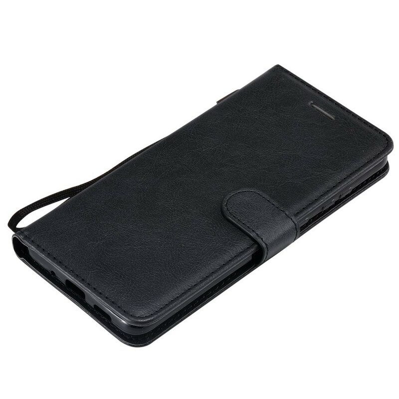 Custodia in pelle Samsung Galaxy S20 Plus / S20 Plus 5G Cinturino Effetto Pelle