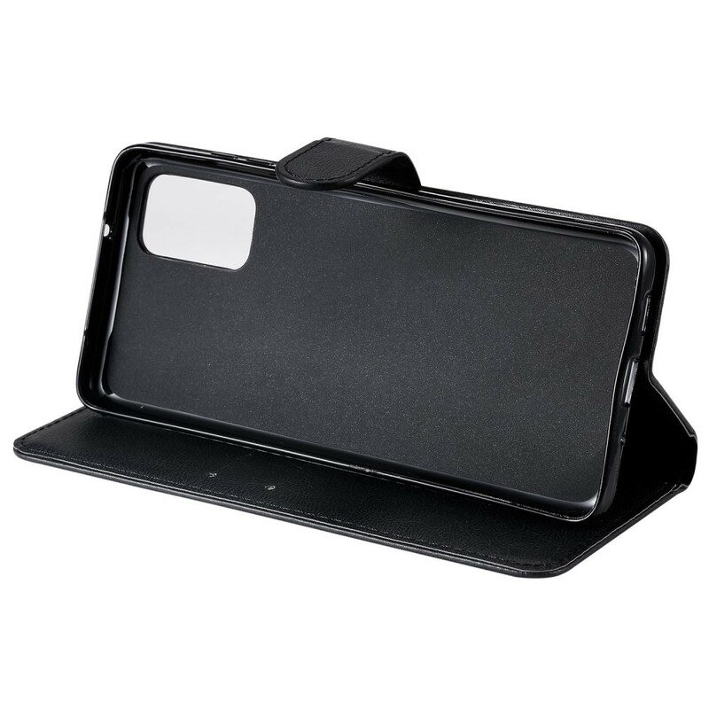 Custodia in pelle Samsung Galaxy S20 Plus / S20 Plus 5G Cinturino Effetto Pelle