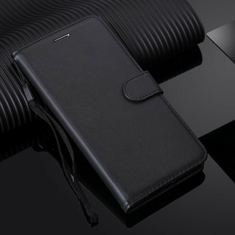 Custodia in pelle Samsung Galaxy S20 Plus / S20 Plus 5G Cinturino Effetto Pelle
