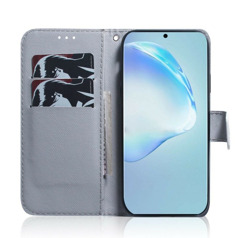Custodia in pelle Samsung Galaxy S20 Plus / S20 Plus 5G Faccia Da Tigre