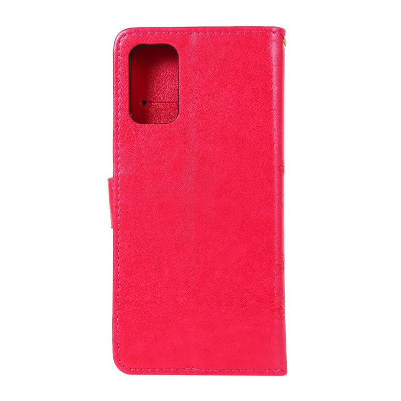 Custodia in pelle Samsung Galaxy S20 Plus / S20 Plus 5G Farfalle Incantate