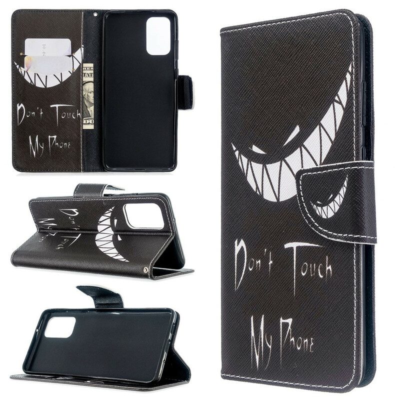 Custodia in pelle Samsung Galaxy S20 Plus / S20 Plus 5G Telefono Del Diavolo