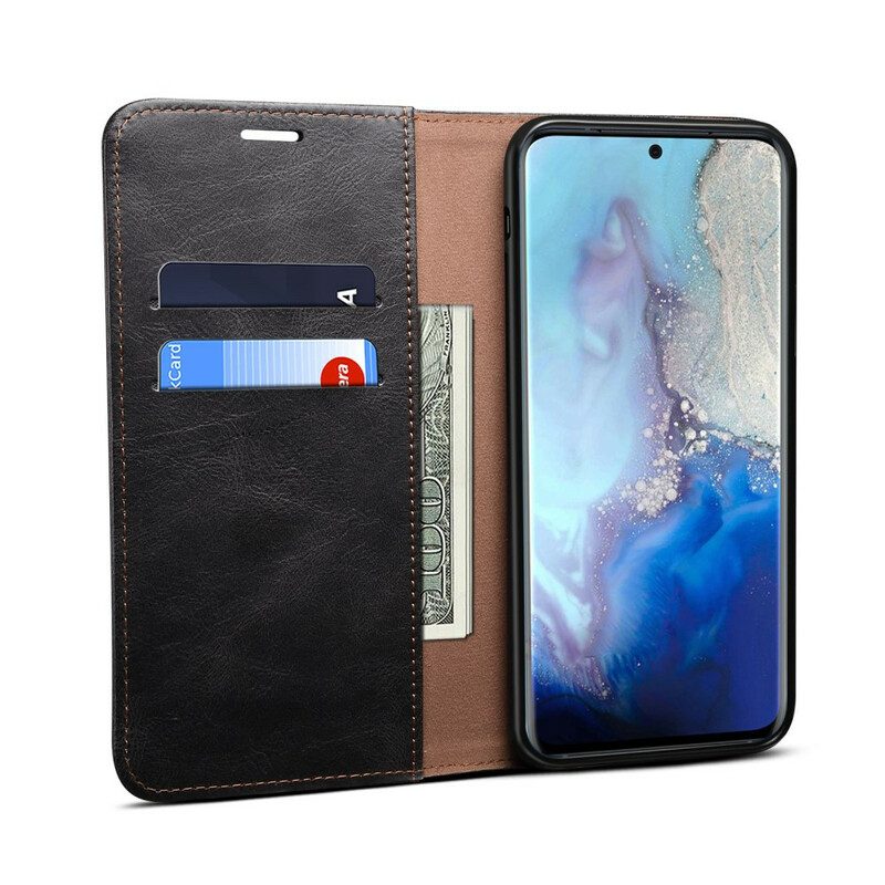 Folio Cover Samsung Galaxy S20 Plus / S20 Plus 5G Custodia in pelle Ecopelle Cerata