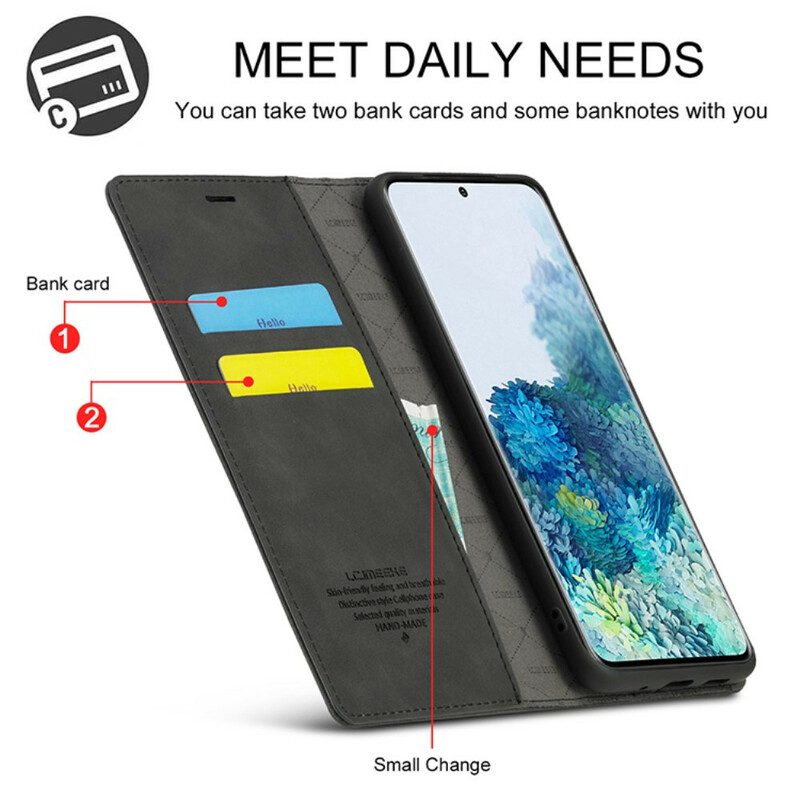 Folio Cover Samsung Galaxy S20 Plus / S20 Plus 5G Custodia in pelle Lc.imeeke Effetto Pelle
