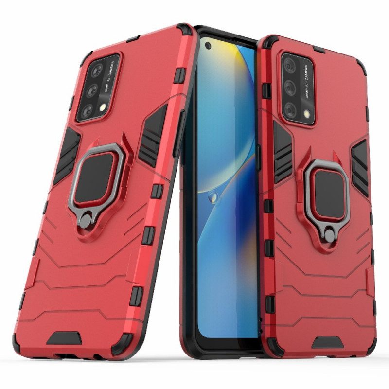 Cover Oppo A74 4G Anello Resistente