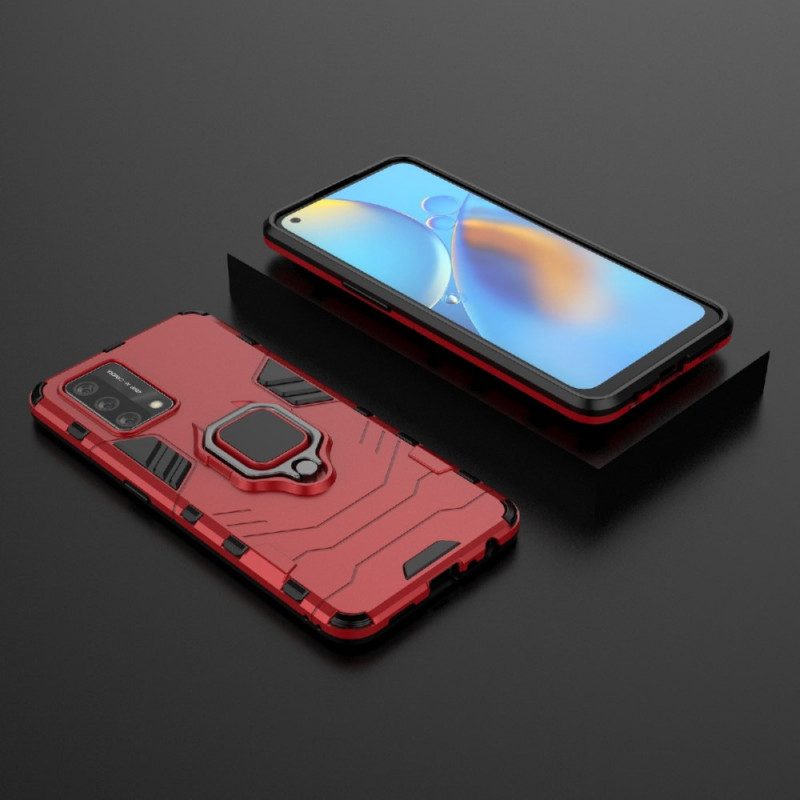 Cover Oppo A74 4G Anello Resistente
