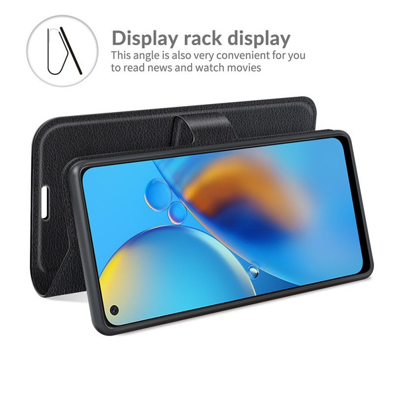Custodia in pelle Oppo A74 4G Classico