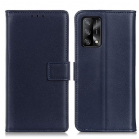 Custodia in pelle Oppo A74 4G Ecopelle Tinta Unita