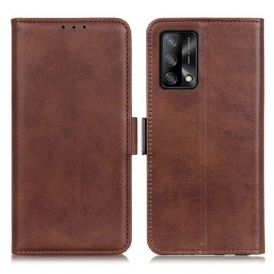 Custodia in pelle Oppo A74 4G Folio Cover Doppio Lembo