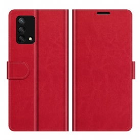 Custodia in pelle Oppo A74 4G Ultra Ecopelle