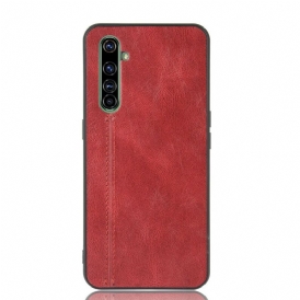 Cover Realme X50 Pro Cuciture In Pelle Stile