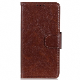 Custodia in pelle Poco M4 5G Crosta Di Nappa