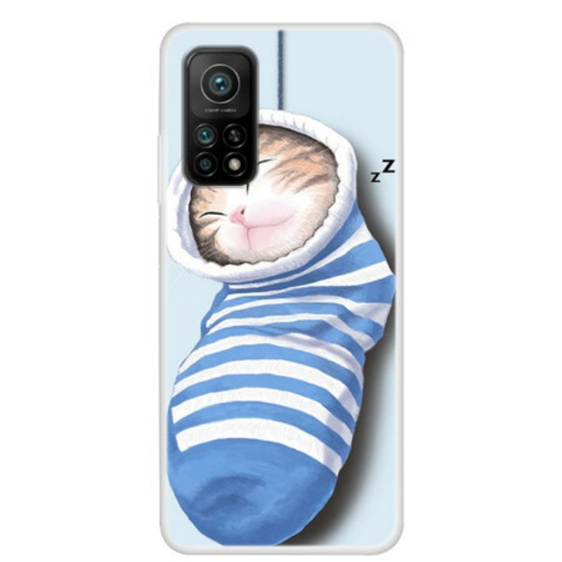 Cover Xiaomi Mi 10T / 10T Pro Gattino Addormentato