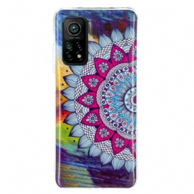 Cover Xiaomi Mi 10T / 10T Pro Mandala Colorato Fluorescente