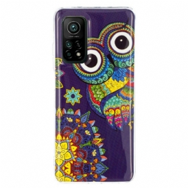 Cover Xiaomi Mi 10T / 10T Pro Mandala Gufo Fluorescente