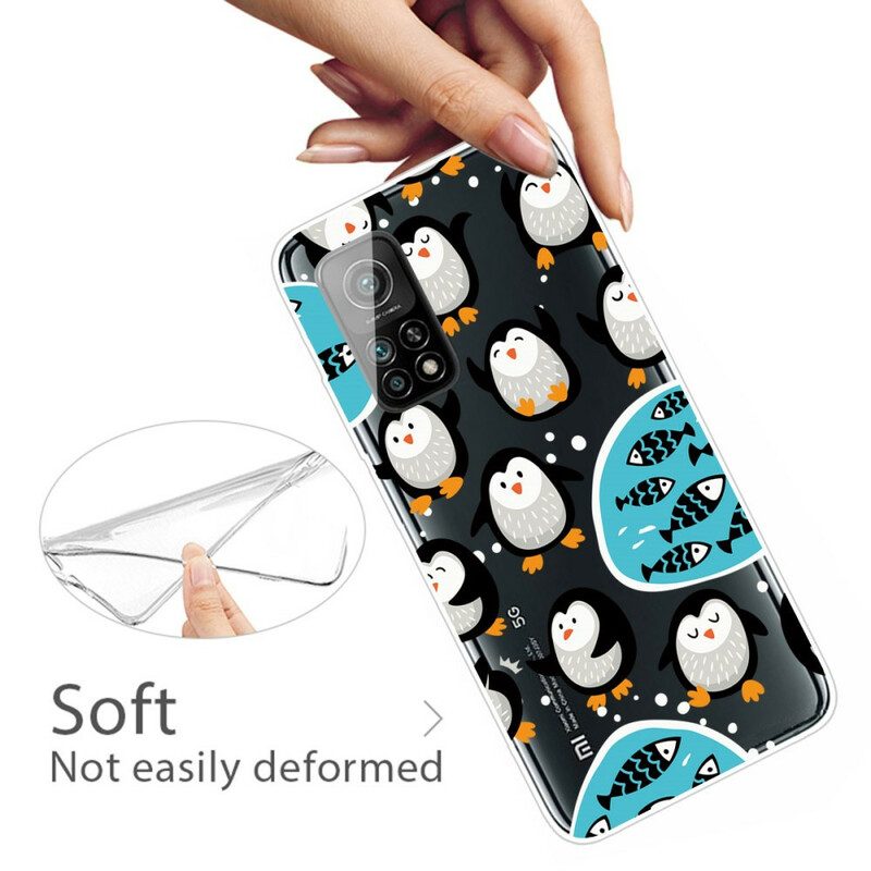 Cover Xiaomi Mi 10T / 10T Pro Pinguini E Pesci