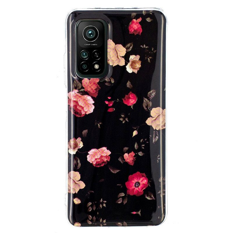 Cover Xiaomi Mi 10T / 10T Pro Serie Floreale Fluorescente