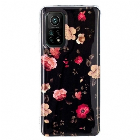 Cover Xiaomi Mi 10T / 10T Pro Serie Floreale Fluorescente