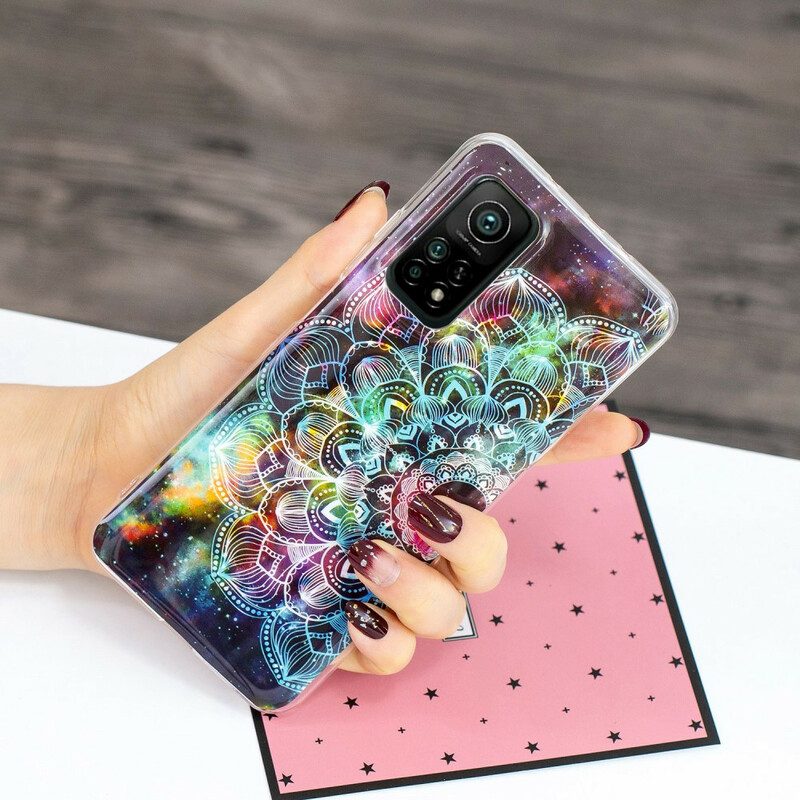 Cover Xiaomi Mi 10T / 10T Pro Serie Floreale Fluorescente