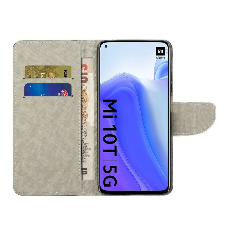 Custodia in pelle Xiaomi Mi 10T / 10T Pro Camuffare