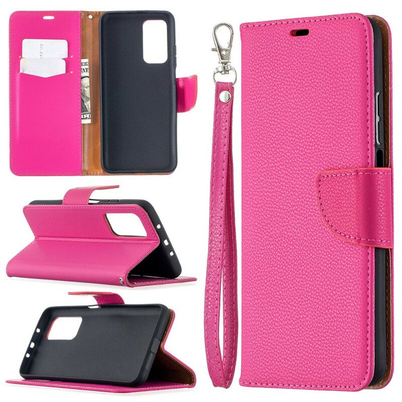 Custodia in pelle Xiaomi Mi 10T / 10T Pro Folio Cover Litchi Rabat Obliquo