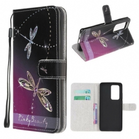 Custodia in pelle Xiaomi Mi 10T / 10T Pro Libellule Strappy