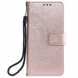 Custodia in pelle Xiaomi Mi 10T / 10T Pro Mandala Del Sole
