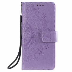 Custodia in pelle Xiaomi Mi 10T / 10T Pro Mandala Del Sole