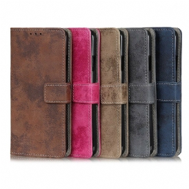 Folio Cover Xiaomi Mi 10T / 10T Pro Effetto Pelle Vintage
