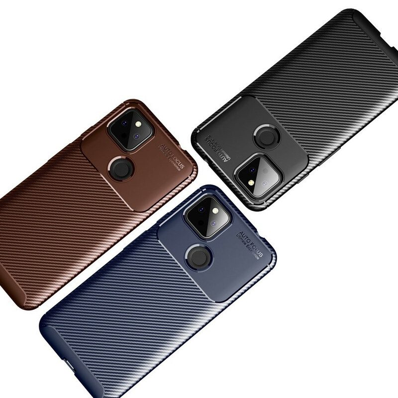 Cover Google Pixel 5A Tubo In Fibra Di Carbonio