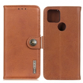 Custodia in pelle Google Pixel 5A Similpelle Khazneh