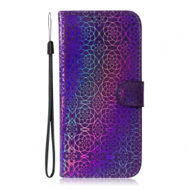 Custodia in pelle Samsung Galaxy A80 / A90 Colore Puro