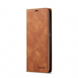 Custodia in pelle Samsung Galaxy A80 / A90 Forwenw Effetto Pelle
